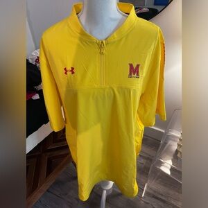 Maryland Men’s Under Armour Motivate SS 1/4 zip